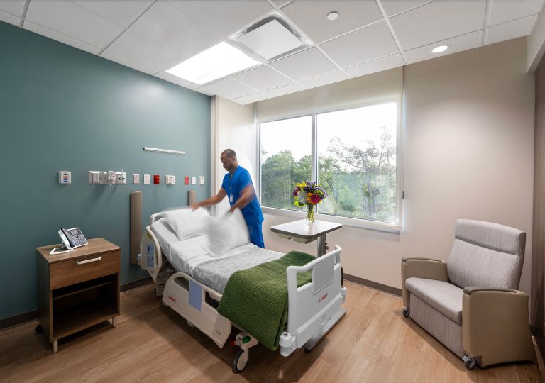 Tampa Rehabilitation Hospital Patient Room
