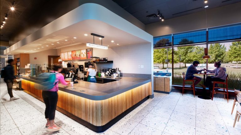 Marian University, Starbucks Buildout